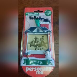 Tyler Christmas Picture Frame with Santa and House